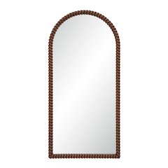 Madiwell 70" H x 34" W Wall Mirror, Walnut