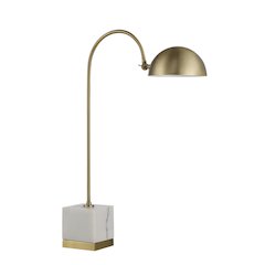 Volos 27" Length Table Lamp, White