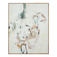 Kona 50" H x 40" W Canvas Art, Beige
