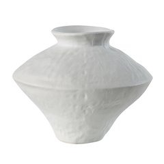 Mills Vase In White Color