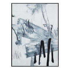 Senso 48" H x 36" W Canvas Art, Blue