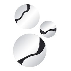 Dansk Wall Mirror In Black Color