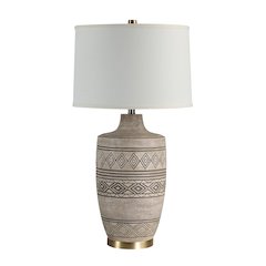 Charlize 30.5" Height Table Lamp, Cream