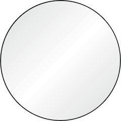 Cori 40 in. x 40 in. Round Framed Mirror