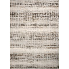 ARIELLA Cream/Brown 10 x 13 Indoor Rug