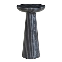 Mercura Indoor Toronto Brown Marble Side Table