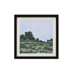 Olmo 14" Wide Wall Decor, Matte Black