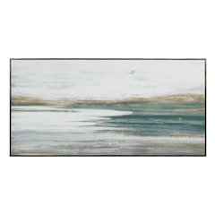 Agave 30" H x 60" W Canvas Art, Blue
