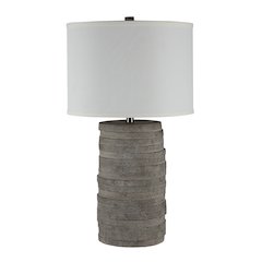 Whalen 28.0" Height Table Lamps, Warm Charcoal Grey