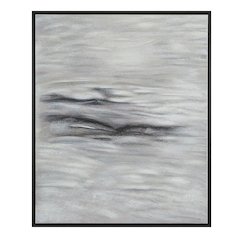 Baelish 60" H x 50" W Canvas Art, Grey