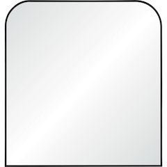 Luka 38 in. x 40 in. Irregular Framed Mirror