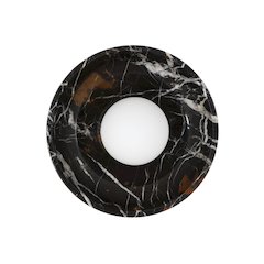 Myrtos 10" Black 1-Light Wall Sconce