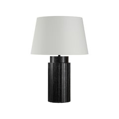 Stilus 26.0" Height Table Lamps, Matte Black