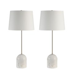 Dili 31" Height Table Lamp, White