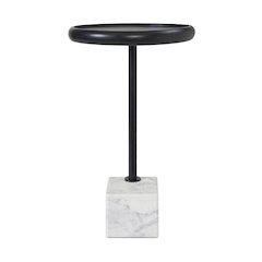 Hull Side Table In Black Color