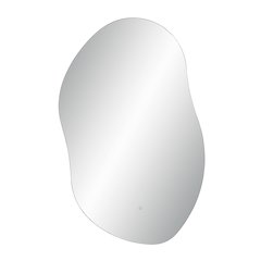 Forli 45" Tall Irregular Led Mirror, Clear