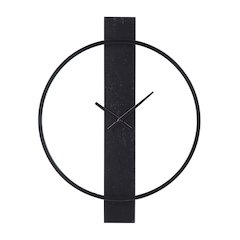 Romane Wall Clock In Black Color
