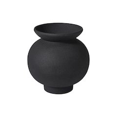 Cadiz Indoor Vase, Black