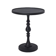 Yates Side Table In Black Color