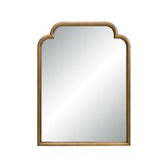 Emilien 40" H x 30" W Wall Mirror, Gold-Bronze