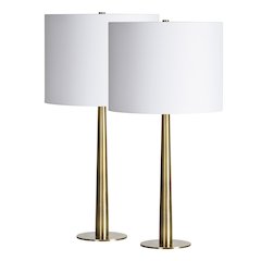 Sarai 2 Light 19" Table Lamp- Set of 2