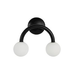Santo 10.5" Height Wall Sconces, Matte Black