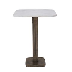 Allard Side Table In Brown Color