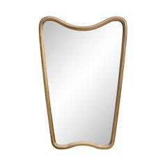 Echoa 35.75" H x 23.75" W Wall Mirror, Gold-Bronze