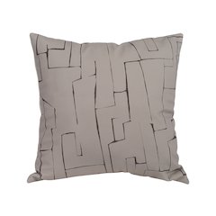 Sarno Pillows, Beige / Black