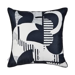 Tropo 20 X 20 Indoor Pillow, Black