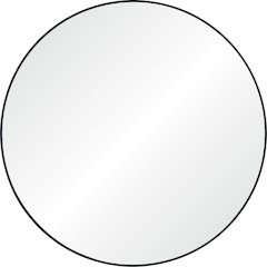 Sami 48 x 48 Round Framed Mirror