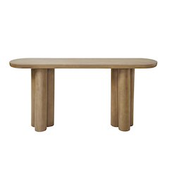 Ramona Console Table In Beige Color