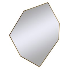 Devika 41 x 31 Geometric,Irregular Framed Mirror