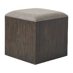 Tristan 18" Height Stool, Brown