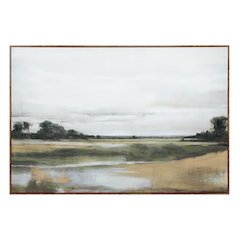 Arcos 40" H x 60" W Canvas Art, Beige