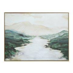 Molto 30" H x 40" W Canvas Art, Green