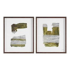 Aimee 20.0" Wide Wall Decor, Printed Artwork (2 Piece Set)