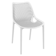 Air Outdoor Dining Chair White, Set of 2
