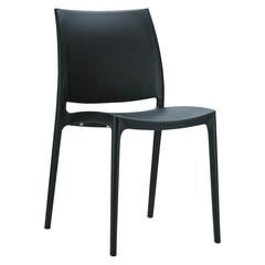 Maya Dining Chair Black, Set of 2