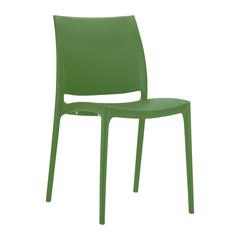 Maya Dining Chair Olive Green, Set of 2