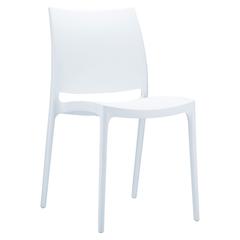 Maya Dining Chair White, Set of 2