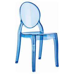 Kids Chair, Transparent Blue, Belen Kox