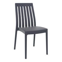 Soho Dining Chair Dark Gray, Set of 2