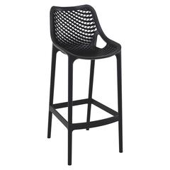 Air Bar Stool Black, Set of 2