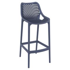 Air Bar Stool Dark Gray, Set of 2