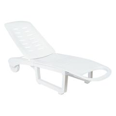 Sundance Pool Chaise Lounge White, Set of 2