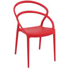 Pia Dining Chair Red, Set of 2