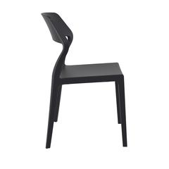 Dining Chair, Set of 2, Black, Belen Kox