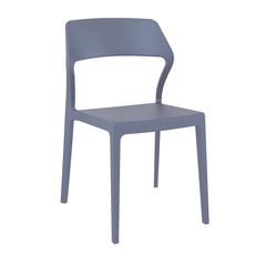 Snow Dining Chair Dark Gray, Set of 2