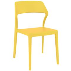 Snow Dining Chair Yellow, Set of 2